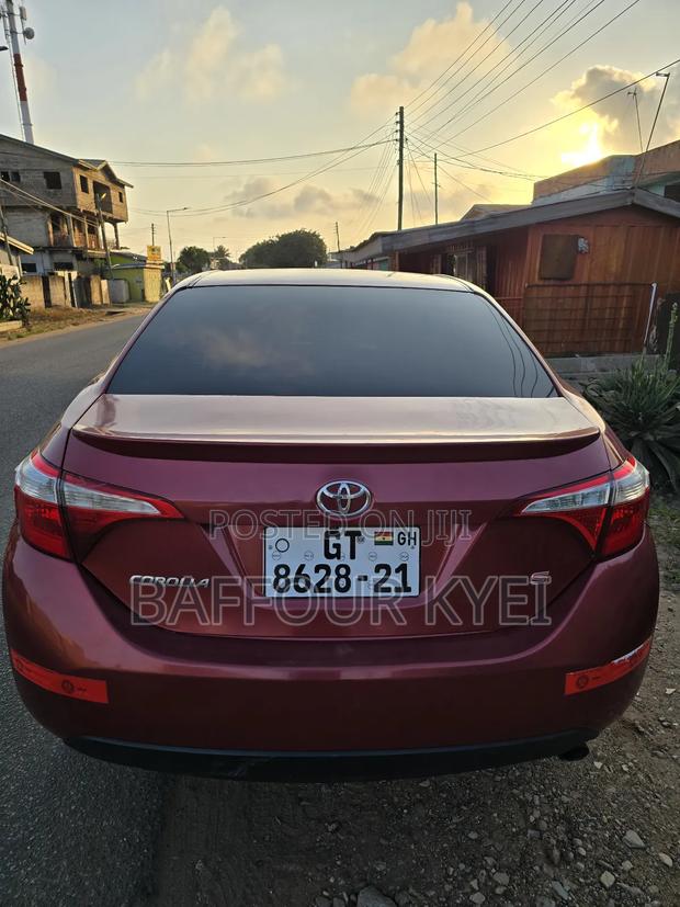 Toyota Corolla S Plus 4dr Sedan (1.8L 4cyl 6M) 2015 Red