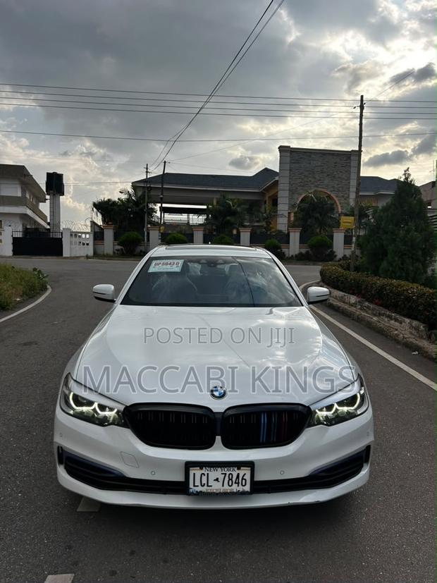 BMW 5 Series G30 530e 2020 White