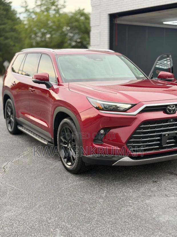 New Toyota Grand Highlander 2026 Burgundy