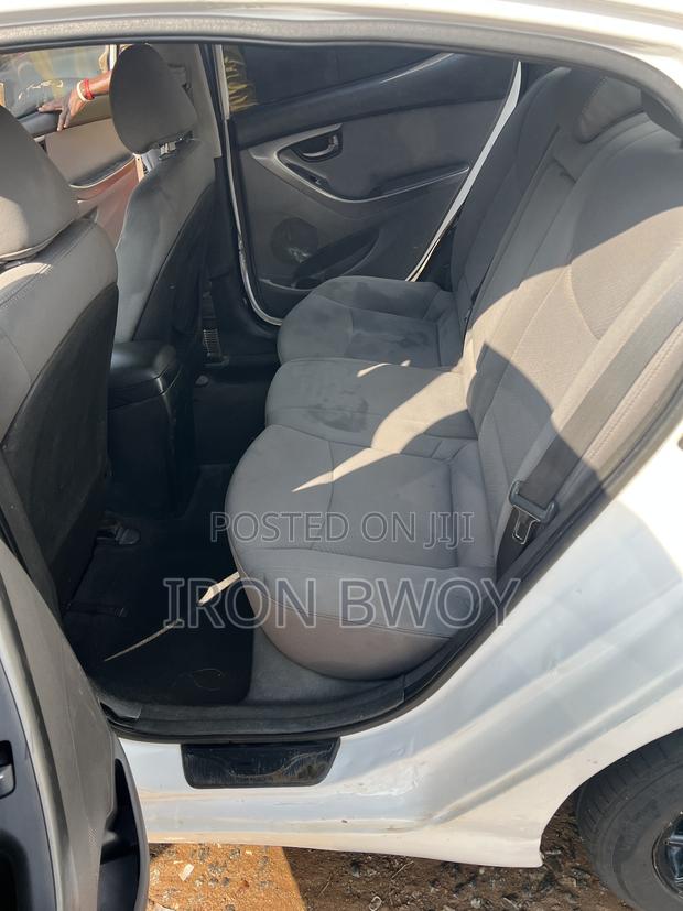 Hyundai Elantra GLS Sedan FWD (1.8L 4cyl 6M) 2013 White