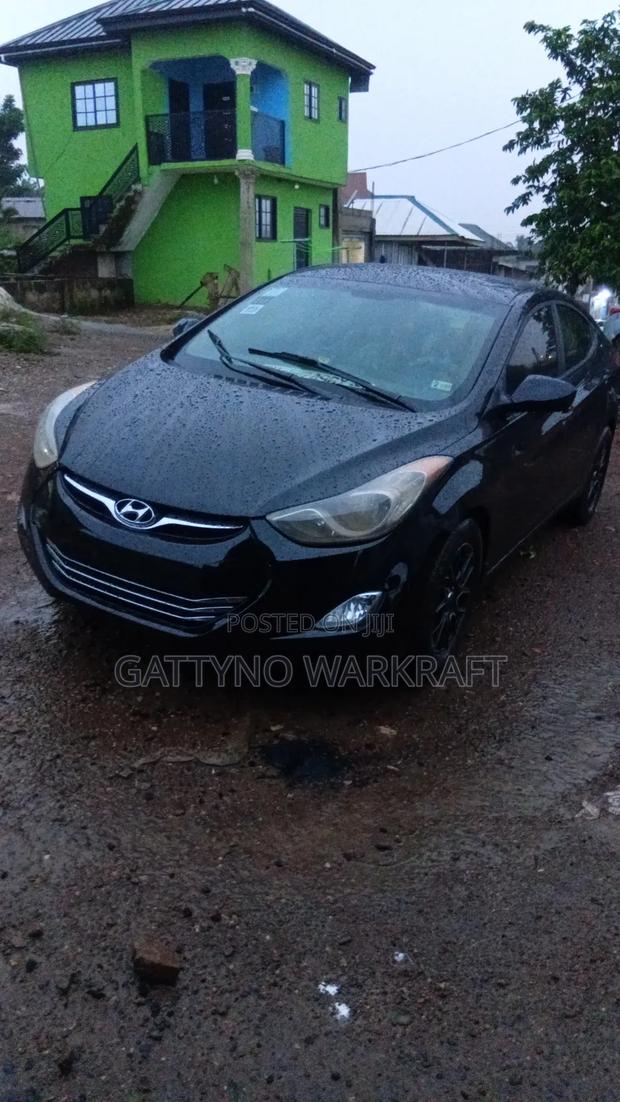 Hyundai Elantra Limited 2012 Black
