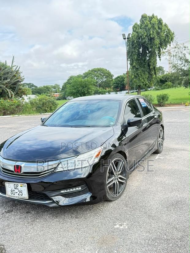 Honda Accord Sport 4dr Sedan FWD (2.4L 4cyl 2A) 2017 Black
