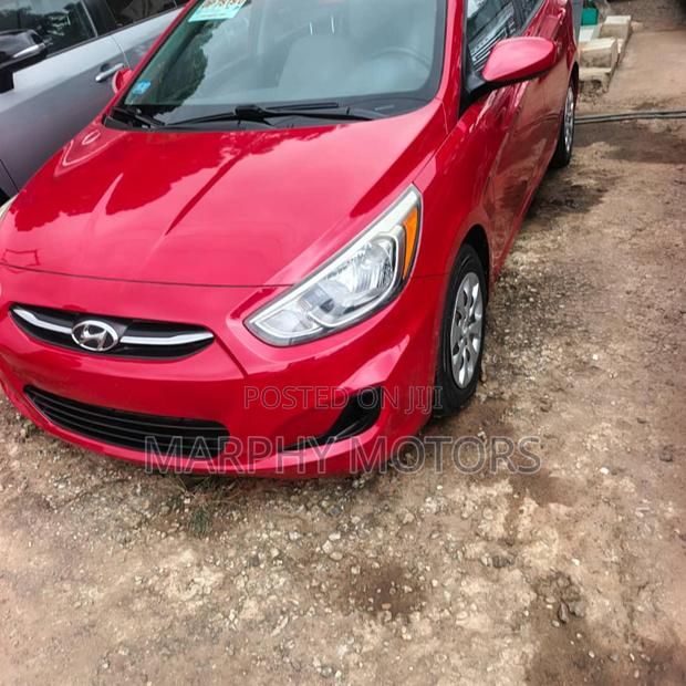 Hyundai Accent 2015 Red