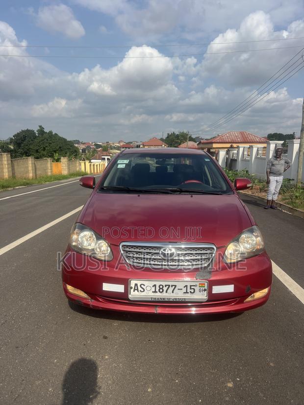 Toyota Corolla S 2006 Red