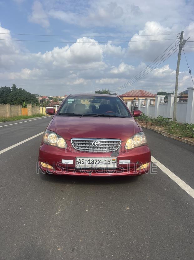 Toyota Corolla S 2006 Red