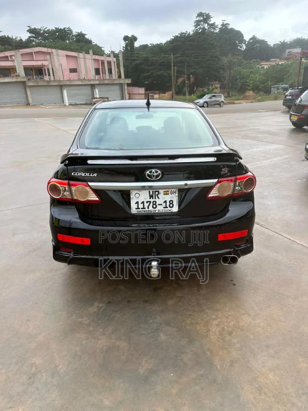 Toyota Corolla S 4dr Sedan (1.8L 4cyl 4A) 2012 Black