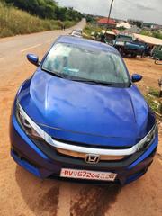 Honda Civic EX Sedan 2019 Blue for sale