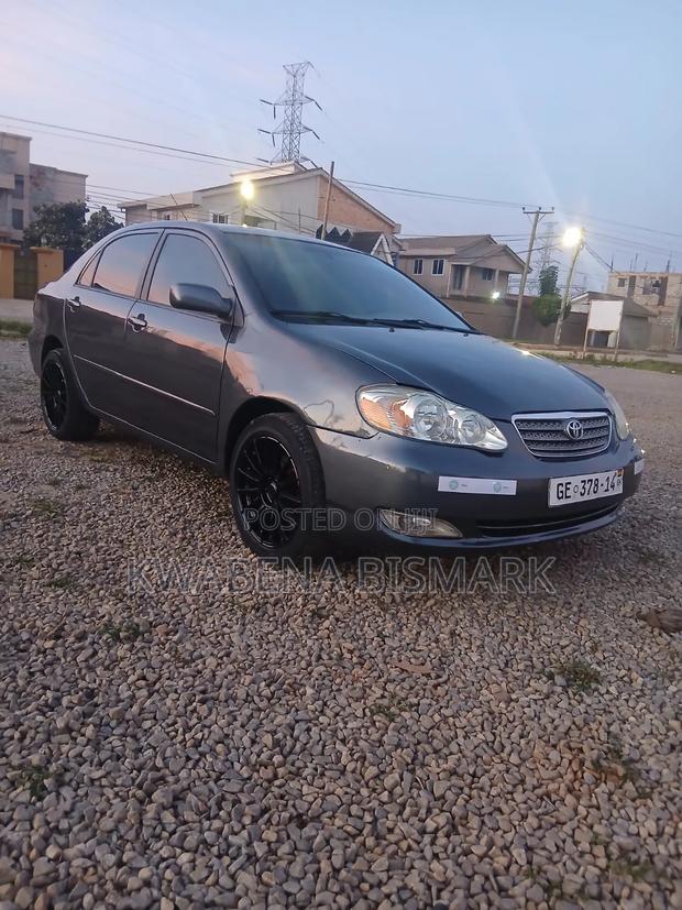 Toyota Corolla 2007 Gray