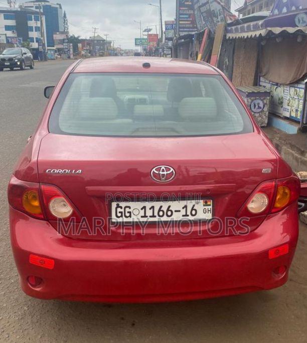 Toyota Corolla LE 2007 Red