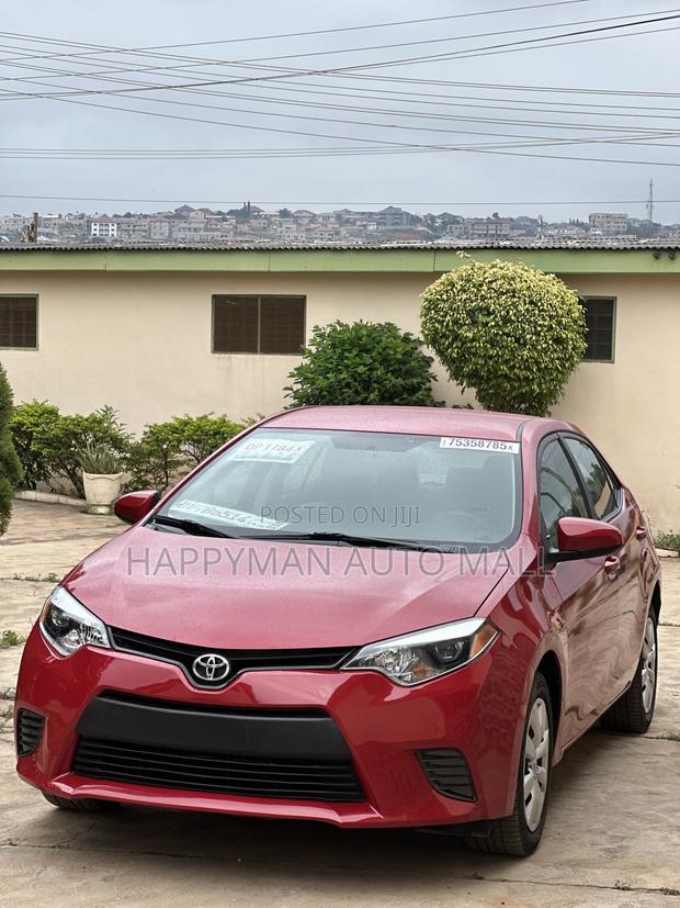Toyota Corolla LE Eco 4dr Sedan (1.8L 4cyl CVT) 2016 Red