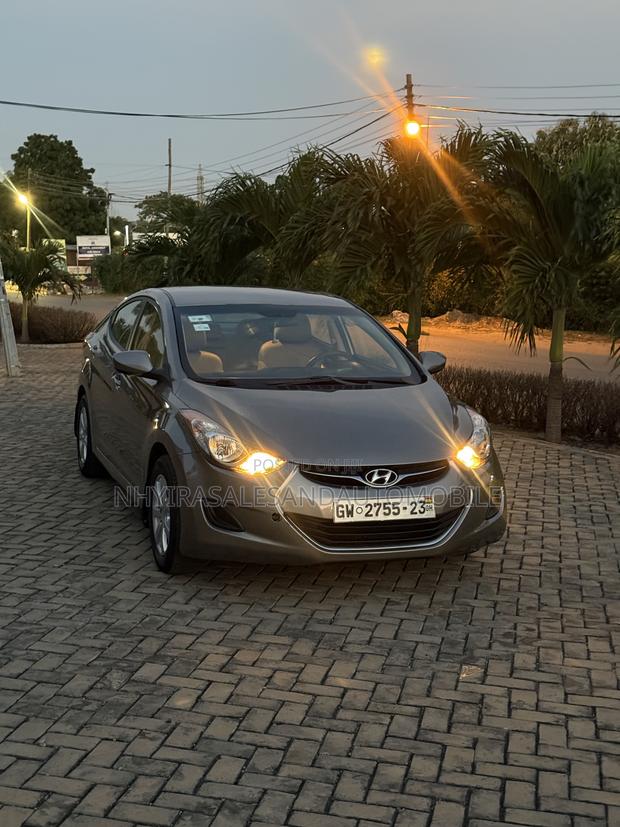 Hyundai Elantra GLS Sedan FWD (1.8L 4cyl 6M) 2013 Gray