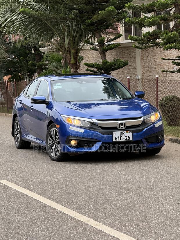 Honda Civic EX Sedan 2018 Blue