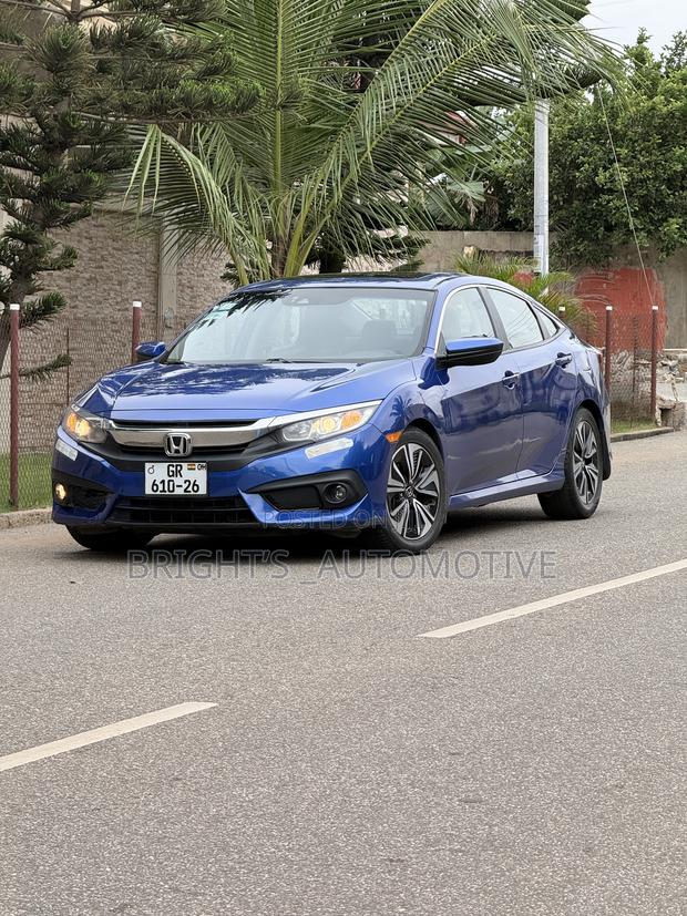 Honda Civic EX Sedan 2018 Blue