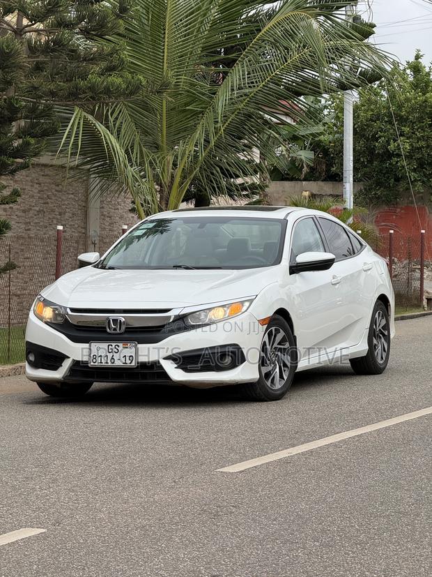 Honda Civic EX 4dr Sedan (2.0L 4cyl) 2017 White
