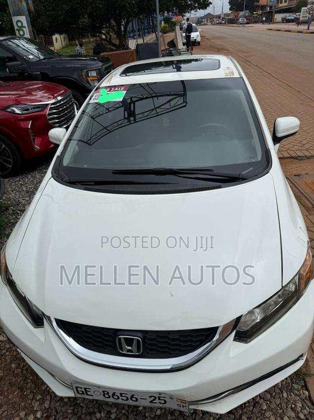 Honda Civic Sedan EX 2013 White
