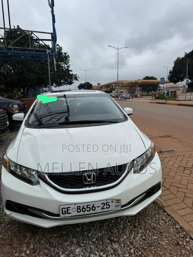 Honda Civic Sedan EX 2013 White