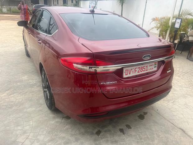Ford Fusion 2018 Burgundy