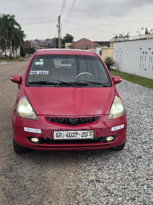 Honda Fit 2006 Red