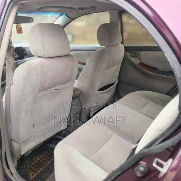 Toyota Corolla 2007 Burgundy