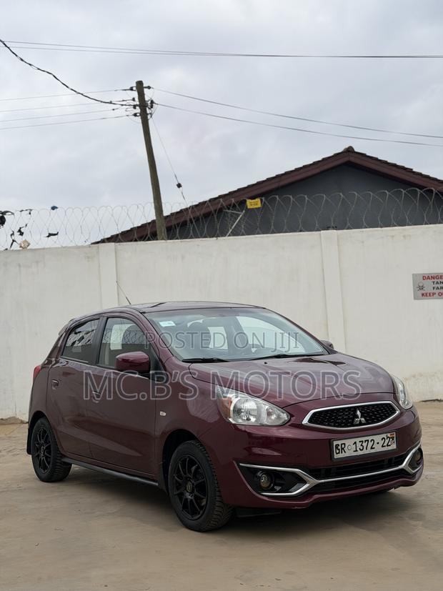 Mitsubishi Mirage 2019 Red