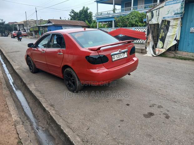 Toyota Corolla 1.8 VVTL-i TS 2007 Red