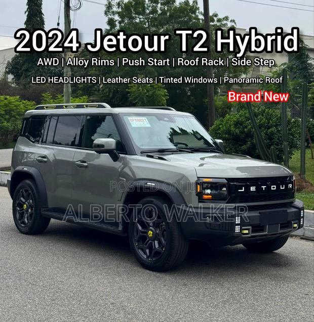 New Jetour T2 i-DM 2024 Black