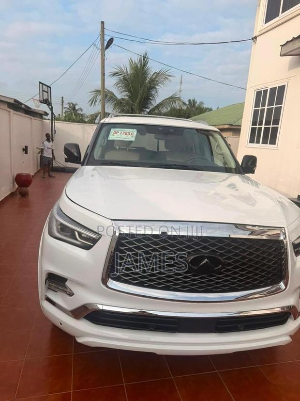Infiniti QX80 Luxe 2021 White