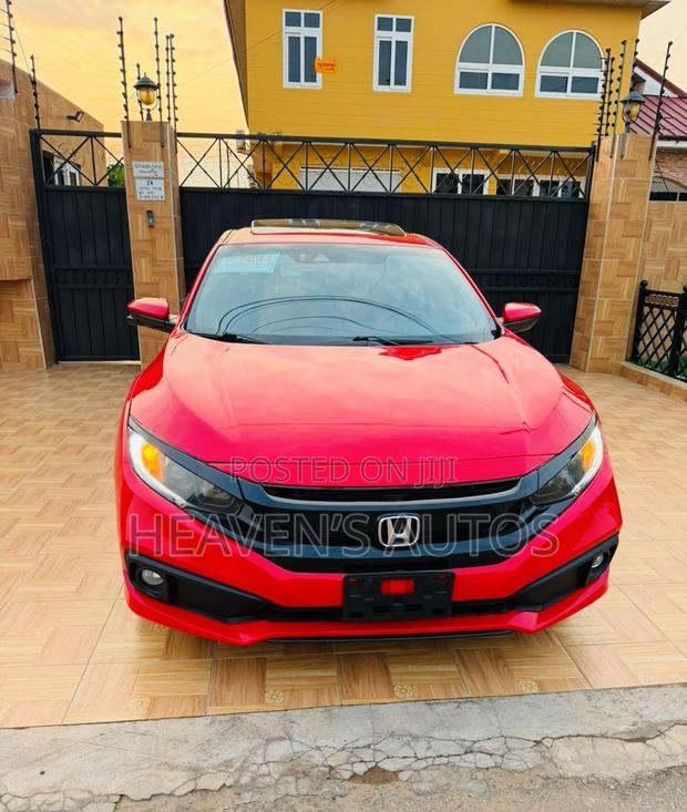 New Honda Civic Sport Sedan 2020 Red