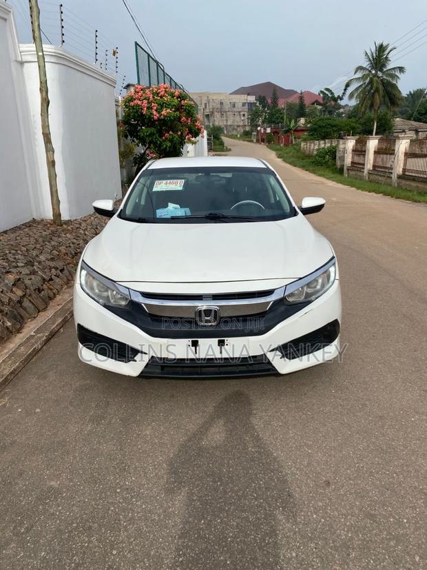 Honda Civic LX Sedan 2018 White