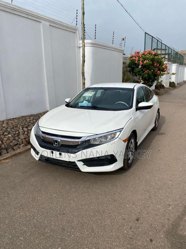 Honda Civic LX Sedan 2018 White