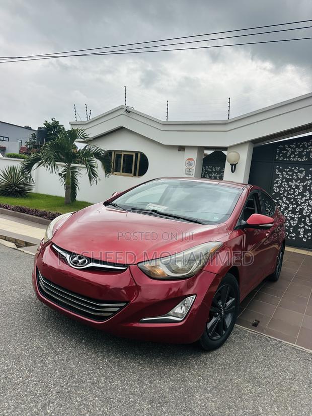 Hyundai Elantra GLS Sedan FWD (1.8L 4cyl 6A) 2013 Red