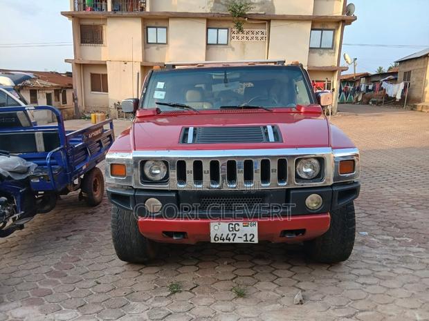 Hummer H2 2009 Red