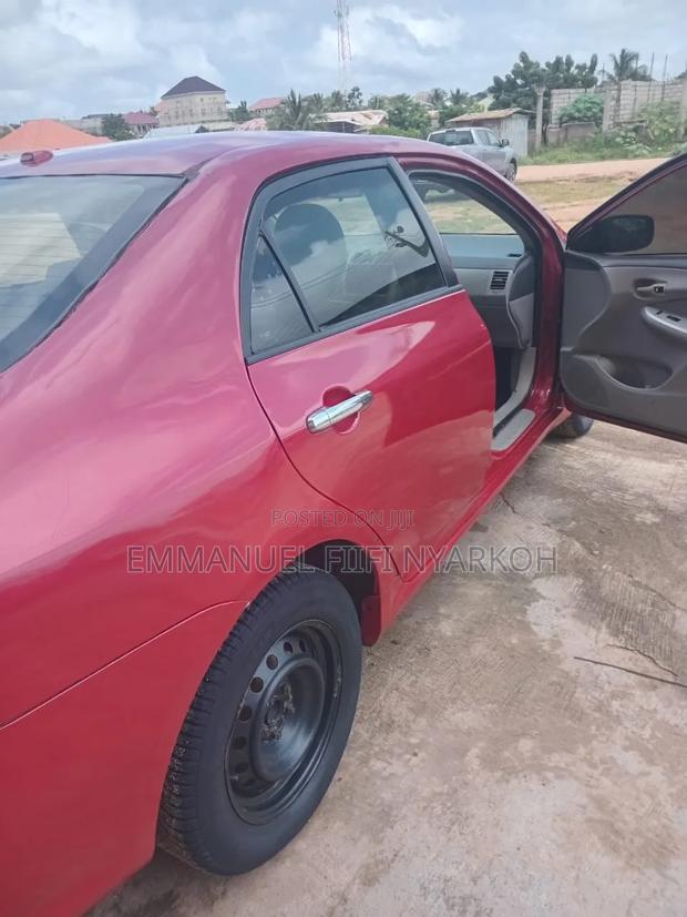 Toyota Corolla 2009 Red