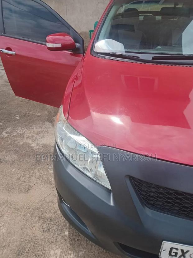Toyota Corolla 2009 Red