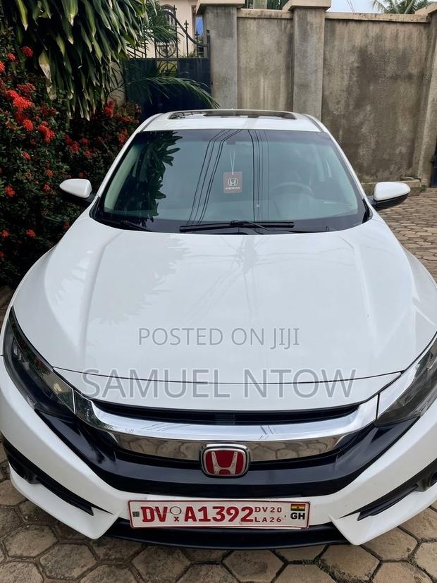 Honda Civic EX 4dr Sedan (2.0L 4cyl) 2017 White