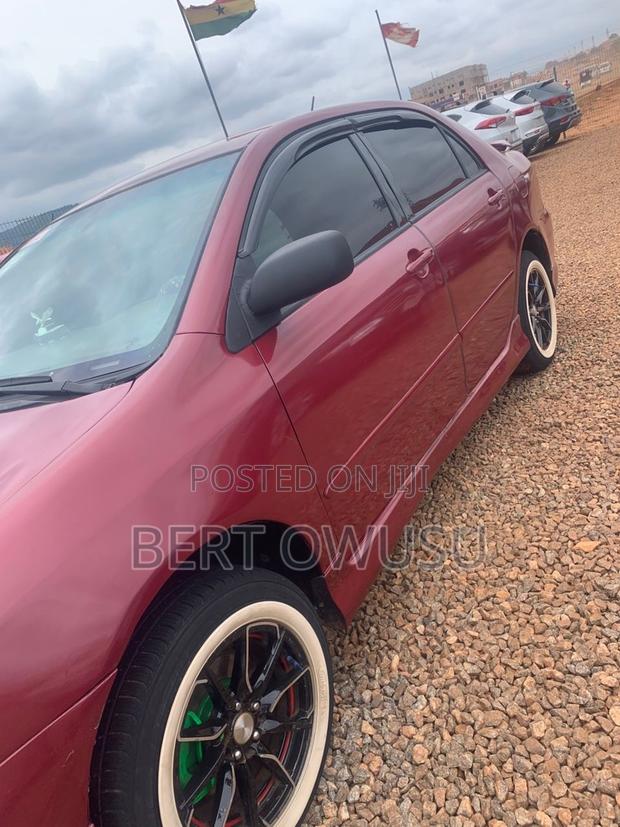 Toyota Corolla 2008 Red
