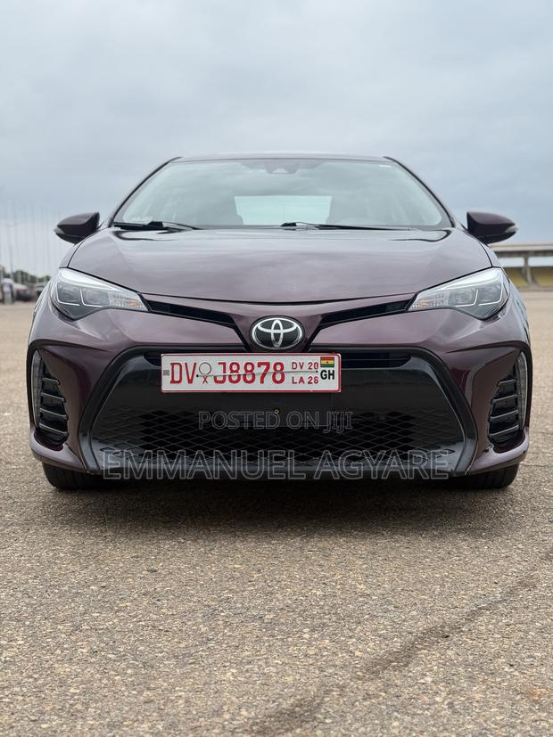 Toyota Corolla SE Special Edition 4dr Sedan (1.8L 4cyl CVT) 2017 Maroon