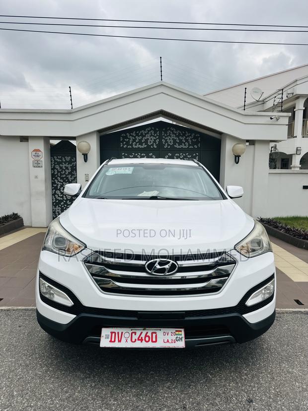 Hyundai Santa Fe 2016 White