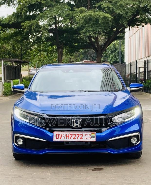 New Honda Civic Touring 2021 Blue