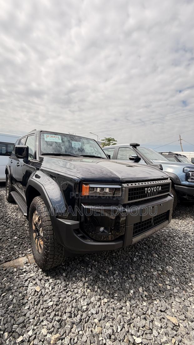 New Toyota Land Cruiser Prado 2.4 Petrol 2025 Black