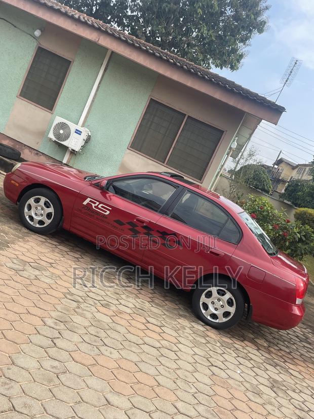 Hyundai Elantra GT Sedan 2003 Red