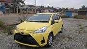 Toyota Vitz 1.5 FWD Hybrid 5dr 2017 Yellow for sale