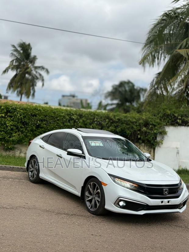 New Honda Civic Touring Sedan 2019 White