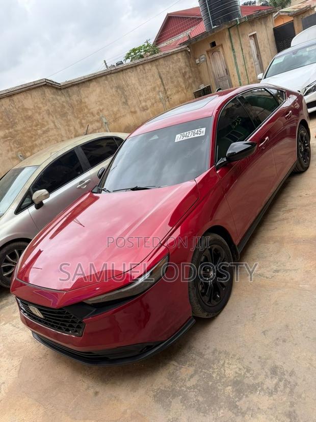 New Honda Accord SE CVT 2025 Red