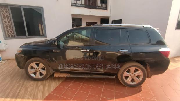 Toyota Highlander 4x4 2008 Black