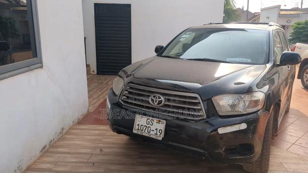 Toyota Highlander 4x4 2008 Black
