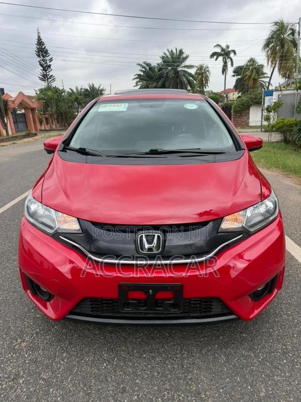 Honda Fit 2015 Red