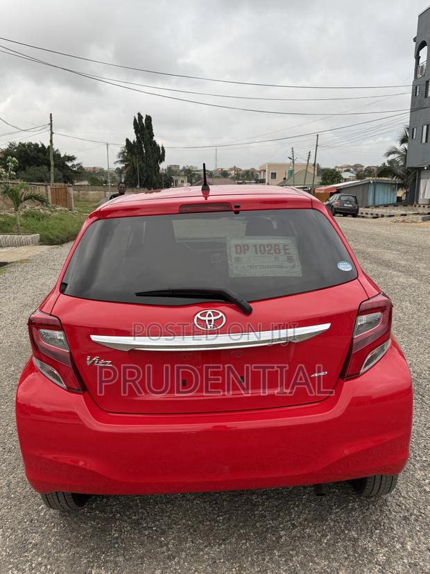 Toyota Vitz 2015 Red