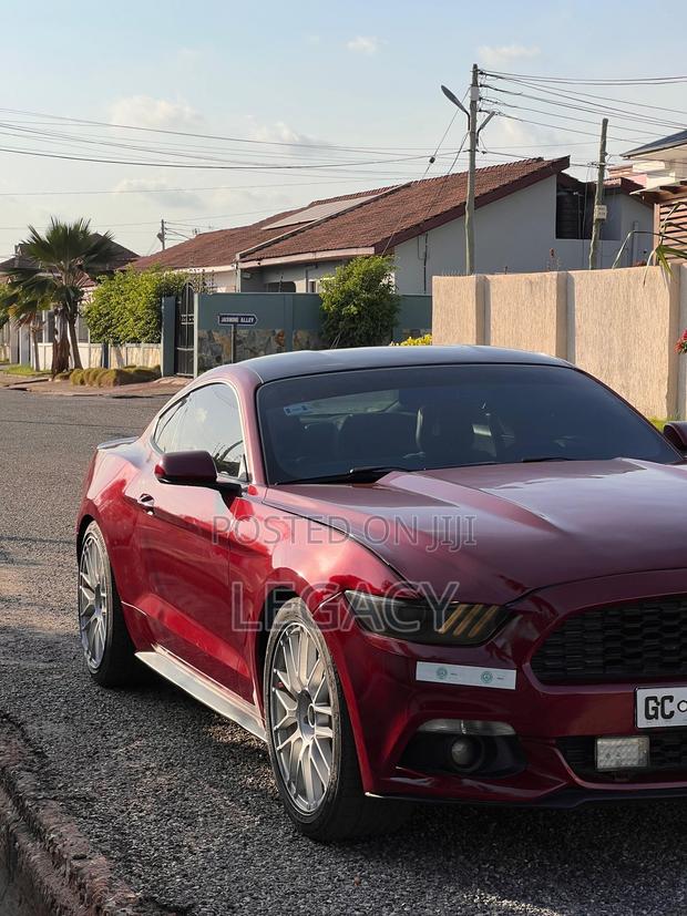 Ford Mustang EcoBoost 2dr Coupe (2.3L 4cyl Turbo 6M) 2015 Burgundy