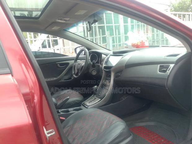 Hyundai Elantra 2013 Red